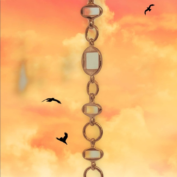 Vintage Women’s Stainless Steel Toggle Bracelet - Picture 4 of 4